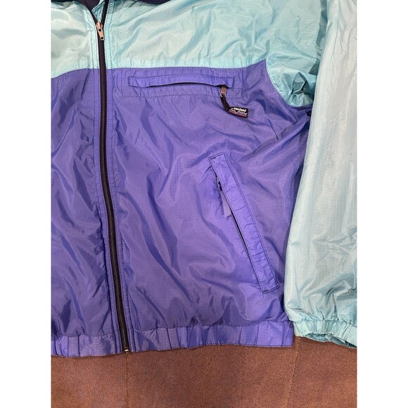 VINTAGE PATAGONIA CONRTAST FULL-ZIP NYLON INSULATED WINDBREAKER JACKET Medium - Picture 7 of 11